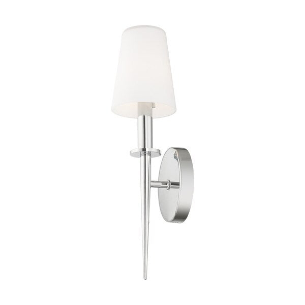 Witten 1 Light Polished Chrome ADA Wall Sconce