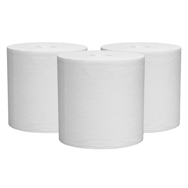 Dry Wipe Roll, White, Center Pull Roll, Hydroknit, 275 Wipes, 9 3/4 in x 13 1/2 in