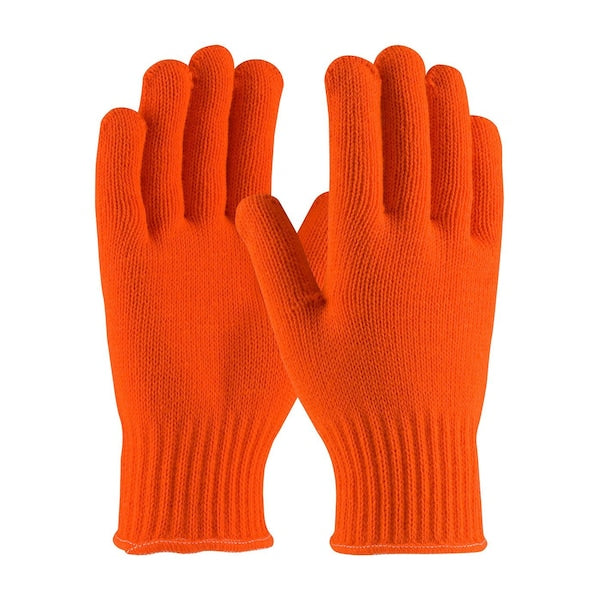 Hi-Vis Cold Protection Gloves, Acrylic Lining, L, 12PK