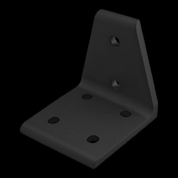Blk 15S 6 Hole Ctr Inside Corner Bracket