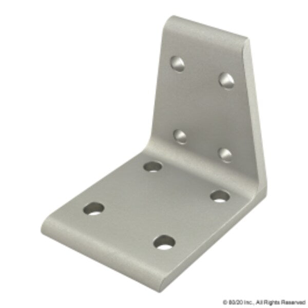 Dbl Wide Trans Inside Crnr Brkt, 8Hole