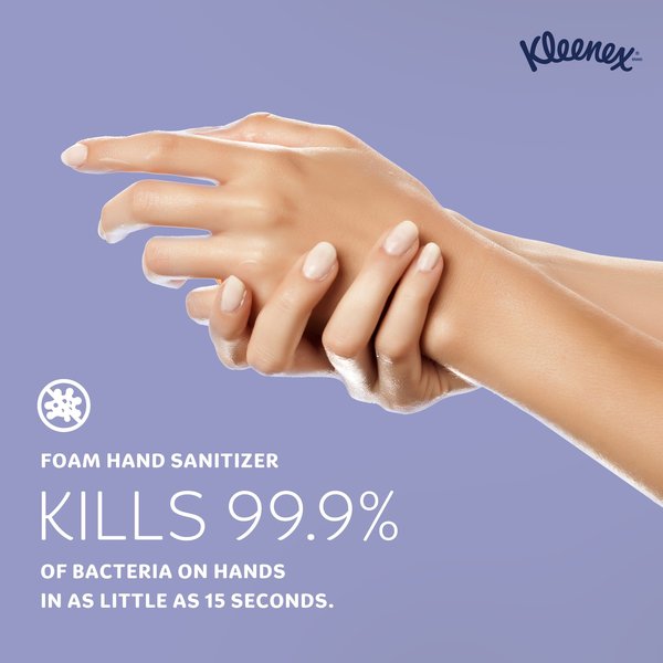 Reveal Ultra Moisturizing Foam Hand Sanitizer, 18 oz. Pump Bottle, NSF E-3 Rated (4 Bottles)