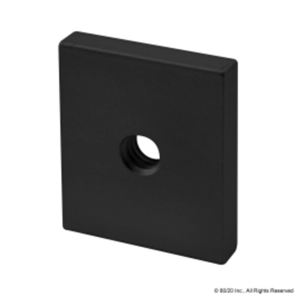 Black M8 X 1.25 Anti-Rotation Plate