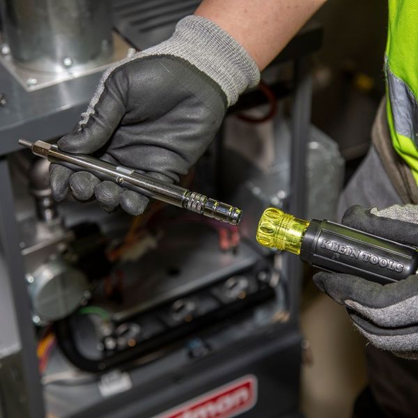 HVAC Slide Drive⢠Multi-Bit Screwdriver / Nut Driver, 8-in-1