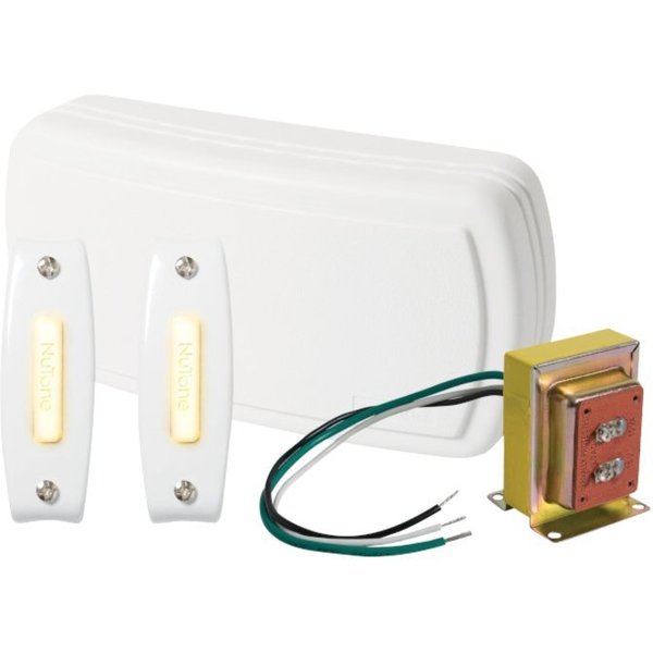 Doorbell, 2 Lighted Pushbutton, 1 Transformer