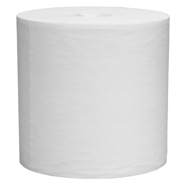 Wipers, Center Pull Rolls, PK550, White, Center Pull Roll, 550 Wipes