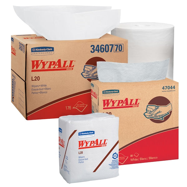 Wipers, Center Pull Rolls, PK550, White, Center Pull Roll, 550 Wipes
