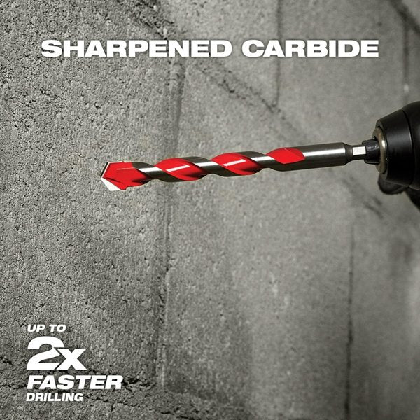 5/16 in. x 4 in. x 6 in. 4-Cutter MX4 SDS-Plus Rotary Hammer Drill Bit