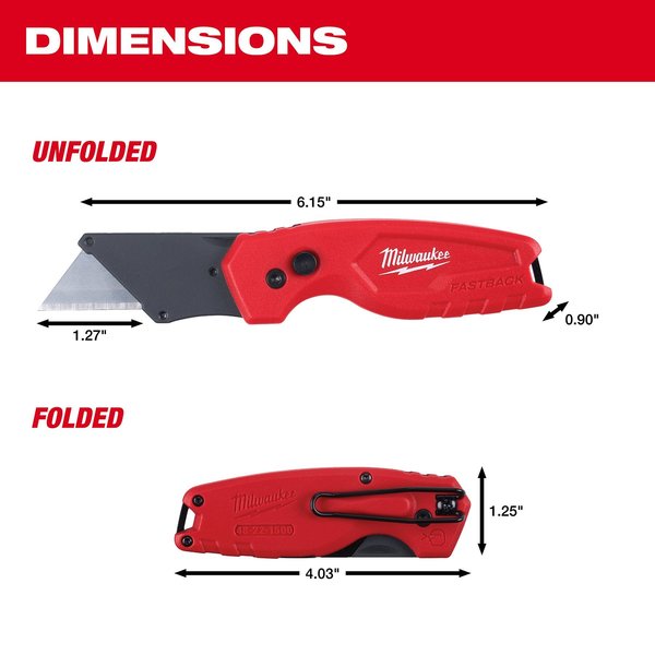 FASTBACK Folding Utility Knife Set