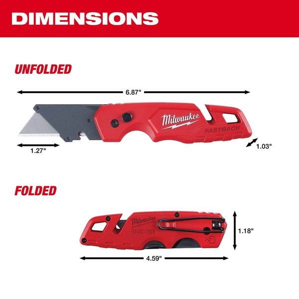 FASTBACK Folding Utility Knife Set