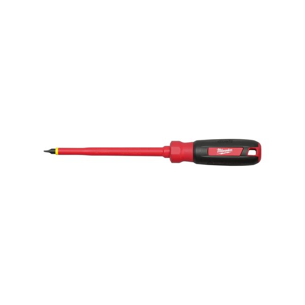 1/4 in. x 6 in. Slotted 1000 Volt Insulated Screwdriver