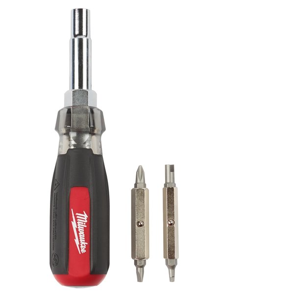 13in1 Cushion Grip Screwdriver w/Schrader Bit