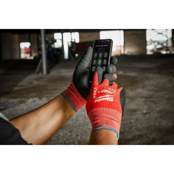 Level 2 Cut Resistant Nitrile Dipped Gloves - Large