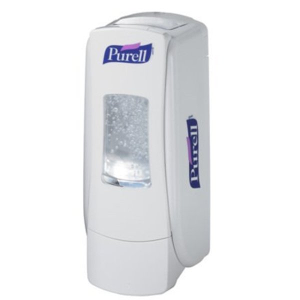 ADX-7 700mL Hand Sanitizer Dispenser, Push-Style, White