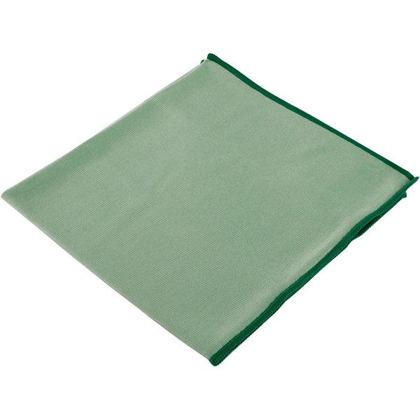 Microfiber Cleaning Cloth, Green, 24PK
