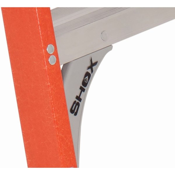 6 ft 0.25 in Fiberglass Platform Stepladder