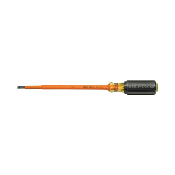 Insulated Slotted Screwdriver 3/16 in Round