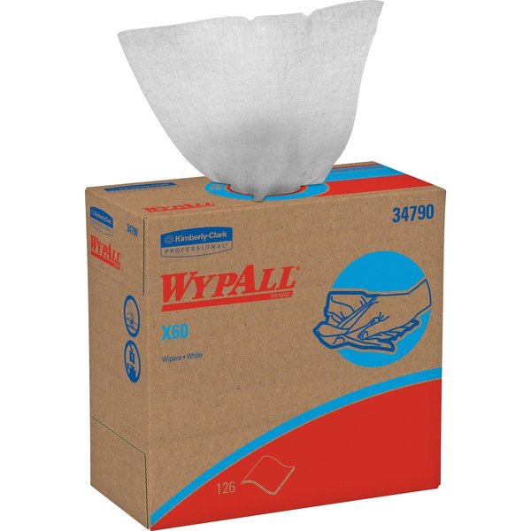GeneralClean X60 Multi-Task Cleaning Cloths, Pop-Up Box, White (118 Sheets/Box)