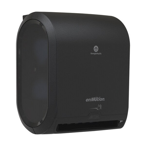 enMotion 10 in Automated Touchless Paper Towel Dispenser, Motion Activated, Wall Mount, Black