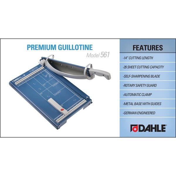 Prem Guillotine Paper Cutter, 14-1/8