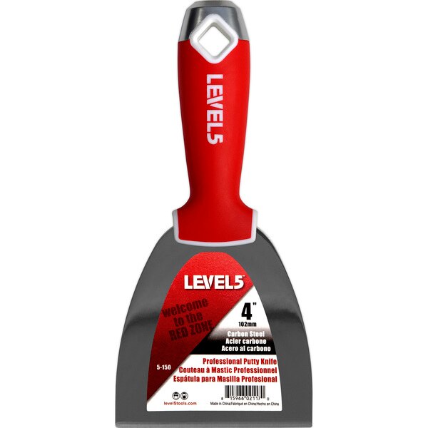 Putty Knife, CS, Soft Grip, 4