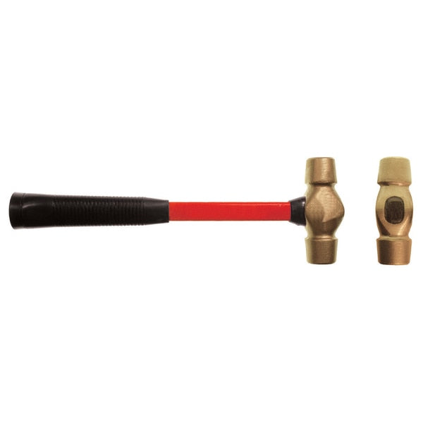 Non Sparking Hammer, Double Face, 2 lb, Beryllium Copper