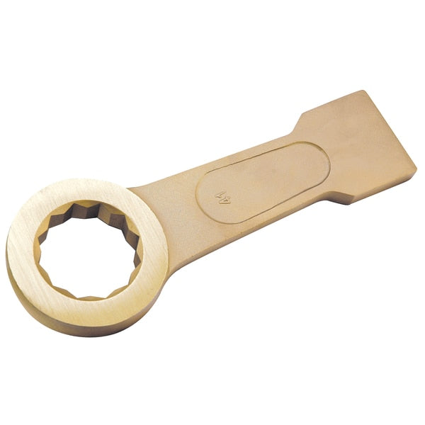 Non Sparking Wrench, Striking Box, 2in, Aluminum Bronze