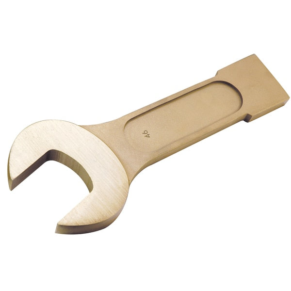 Non Sparking Wrench, Striking, Open End, 5/8in, Aluminum Bronze
