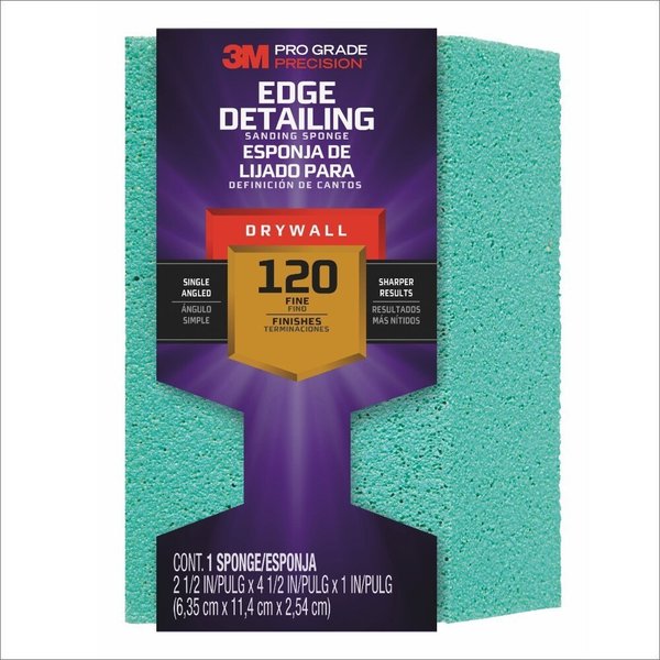 Sanding Sponge, Fine, 4 1/2