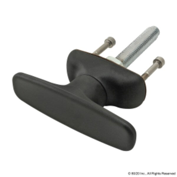 Black T-Handle Clockwise