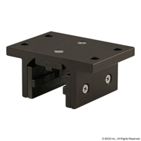 Black Double Flange Linear Bearing