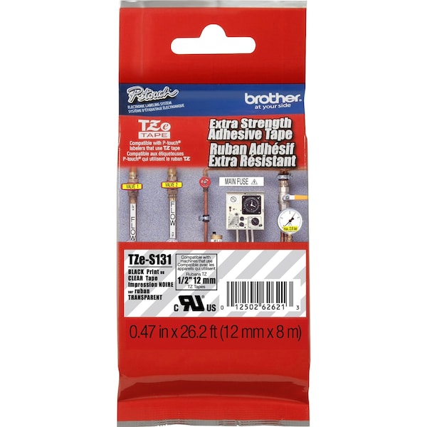 Adhesive TZ Tape (R) Cartridge 0.47