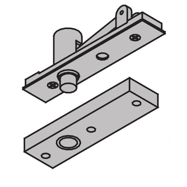 Satin Brass Painted Pivot 7255TOPSP4