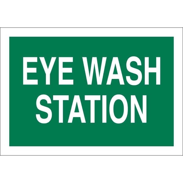 Sign, Eye Wash, 7X10