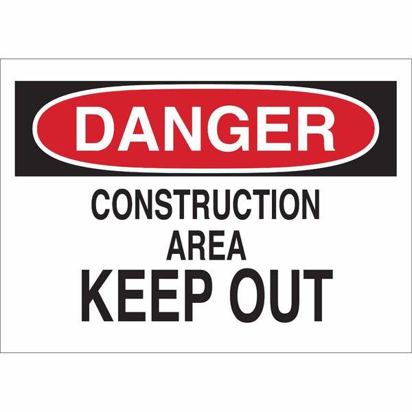 Danger Admittance Sign, 10