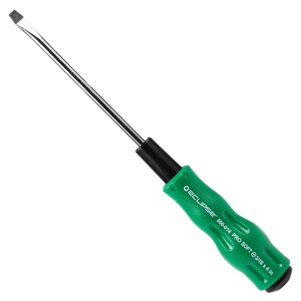 Screwdriver, Straight Blade, 3/16 x 4