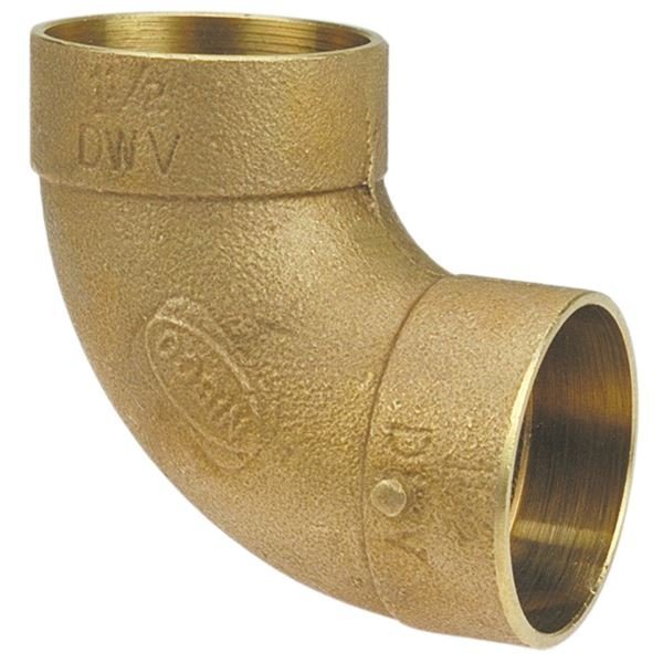Solder DWV Elbows, Bronze