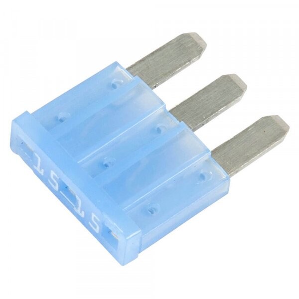 Blade Fuse, 3 Blade, 15A, PK5