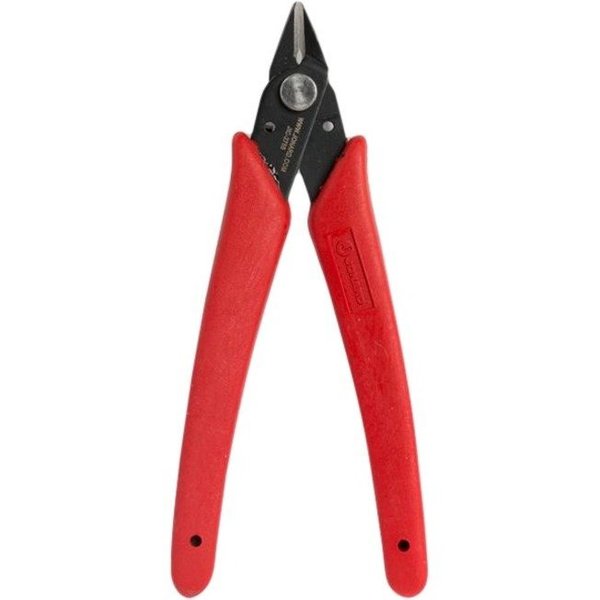 5 in Diagonal Cutting Plier Flush Cut Oval Nose Uninsulated