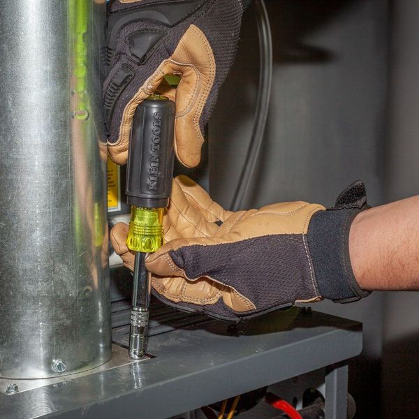 HVAC Slide Drive⢠Multi-Bit Screwdriver / Nut Driver, 8-in-1