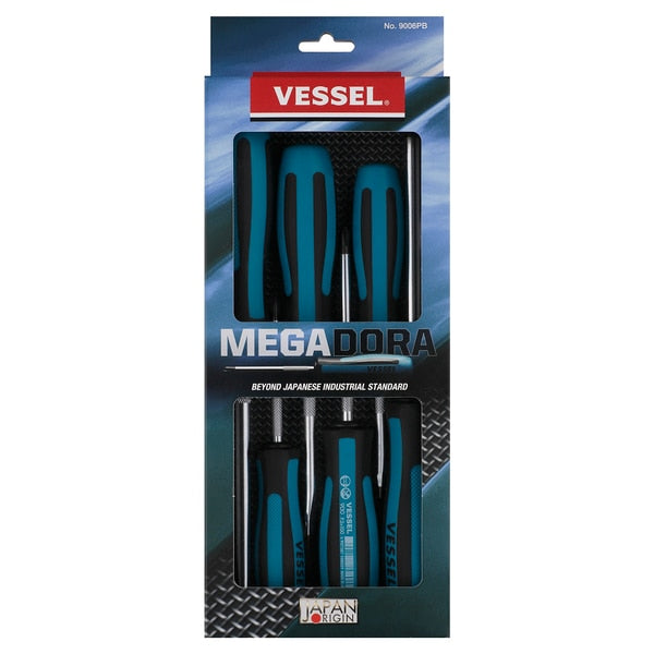 MEGADORA JAWSFIT Screwdriver 6PC. Set No