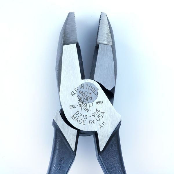 9 3/8 in Linemans Plier High Leverage, Steel
