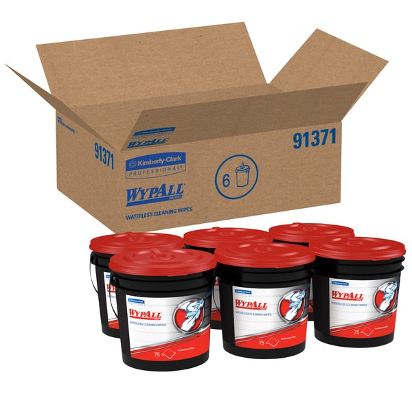 Hand Cleaning Wet Wipes, Heavy Duty Wet Towels, 75 Wipes Per Bucket, Citrus, Alcohol Free