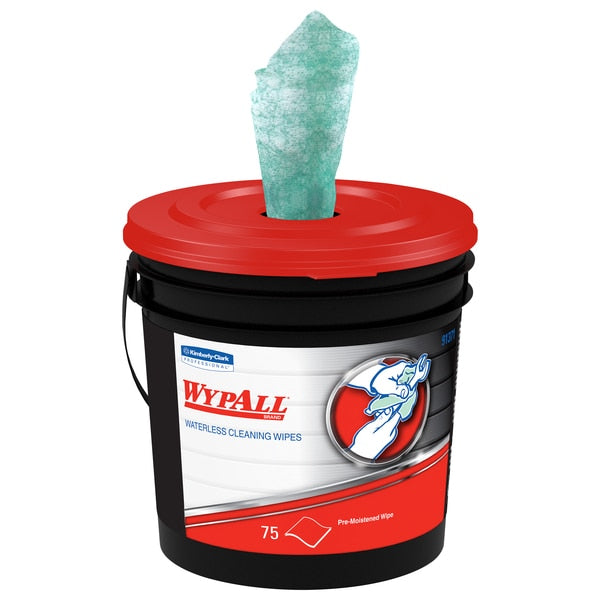Hand Cleaning Wet Wipes, Heavy Duty Wet Towels, 75 Wipes Per Bucket, Citrus, Alcohol Free