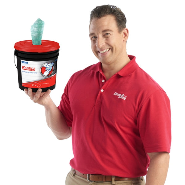 Hand Cleaning Wet Wipes, Heavy Duty Wet Towels, 75 Wipes Per Bucket, Citrus, Alcohol Free