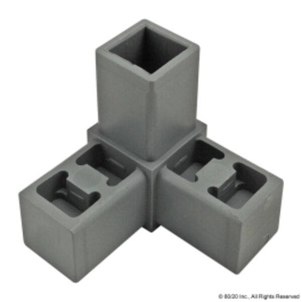 Corner, 3 Way - Gray