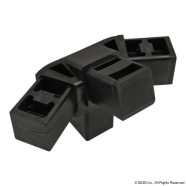 Hexagon Side Top - Black