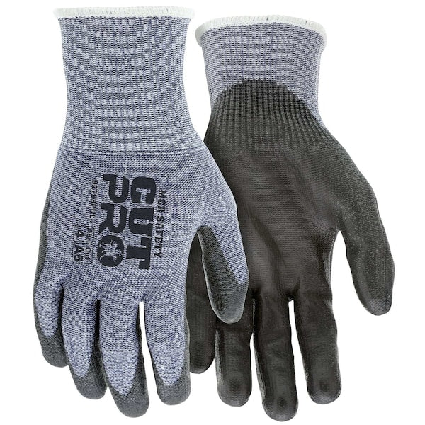 Cut Resistant Gloves, Black/Blue, XXS, PR