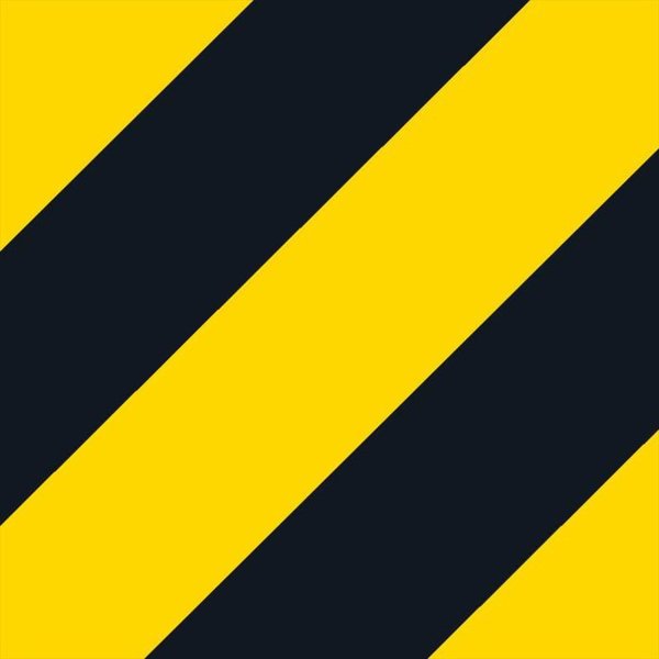 Sign Holder, Yellow/Black, 1/8 in. H, PK2