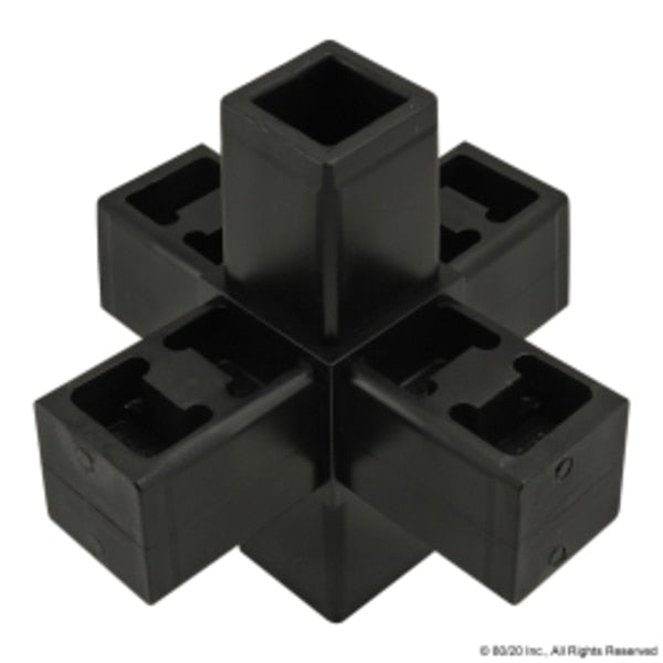 Junction, 6 Way - Black